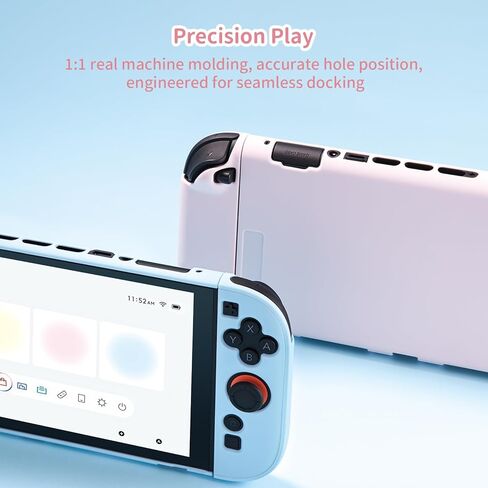 Geekshare Hard Case متوافق مع Nintendo Switch 2 (2025) ، وغطاء واقٍ مضاد للخلع لوحدة التحكم في التبديل ووحدة التحكم في الفرح ، والكرز الوردي in Kuwait