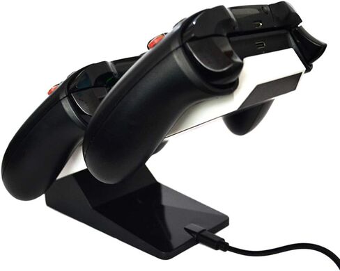 Sara -u Dual Dock Charging Station Station Charger Charger Charger Dual Charging Dock Station متوافقة مع شحن - in Kuwait