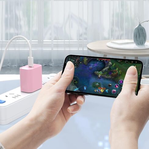 USB C Charger [MFi Certified] iPhone Charger Fast Charging 3Pack 20W Type C Wall Charger Block with 6FT USB C to Lightning Cable Compatible with for iPhone 14Pro/13 Pro/12 Pro Max/11/XS Max/XS/XR/X/8 in Saudi Arabia