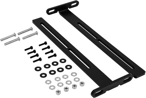 Golf Cart Soundbar Mounting T-Bracket Fits for SE18, SE26, SEB26, SEDS32 Soundbars Adjustable Steel Speaker Bracket Mounts Black Roof Mount in Saudi Arabia