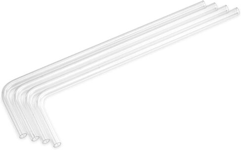 Bitspower قبل العناء 90 درجة أكريليك أنبوب صلبة OD14MM ، 110x415mm ، 4 عبوات in Kuwait
