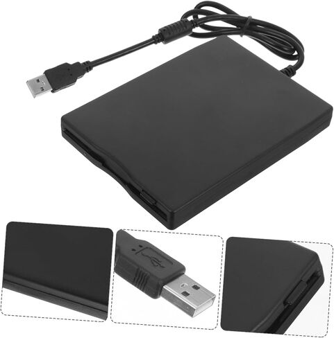 محرك الأقراص المرن USB لجهاز الكمبيوتر والكمبيوتر المحمول بحجم 3.5 بوصة قارئ القرص المرن الخارجي لاستخدام سطح المكتب in Saudi Arabia