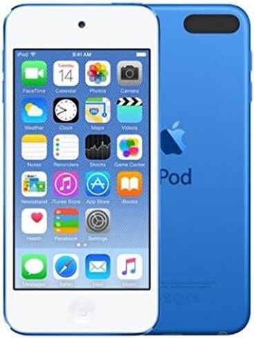Apple iPod Touch 64GB الأزرق (الجيل السادس) MKH02LL/A (تم تجديده) in Saudi Arabia