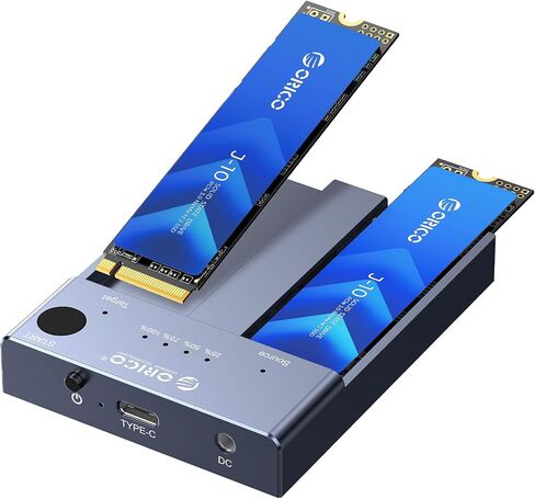 Orico J10 1TB Gen 3x4 SSD مع Dual Bay SSD Cloner M2P2 in Kuwait