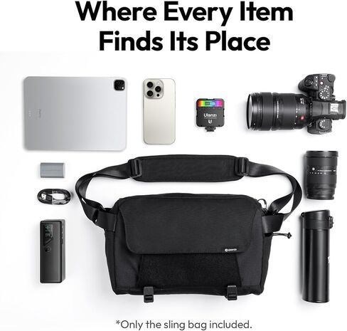 ULANZI QT03 Docking Station and ULANZI BP11 8L Camera Sling Bag in Saudi Arabia