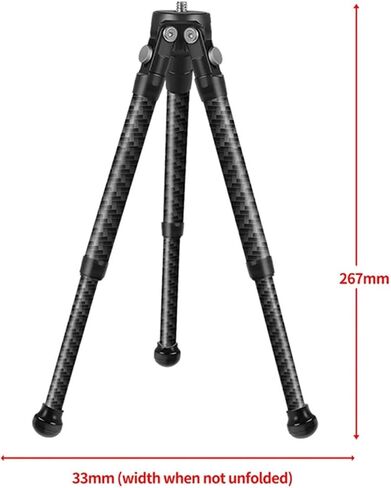 Mini Tripod Travel Travel Retractable Angle Support Super Stare (تمديد القسم 2) in Kuwait