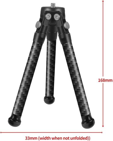 Mini Tripod Travel Travel Retractable Angle Support Super Stare (تمديد القسم 2) in Kuwait