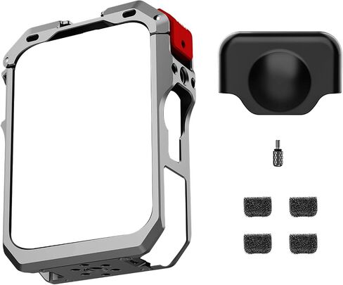 Action Camera Accessories Aviation Aluminoy Cloker Cloker Plate Plate for DJI Osmo 360 Action Camera in Saudi Arabia