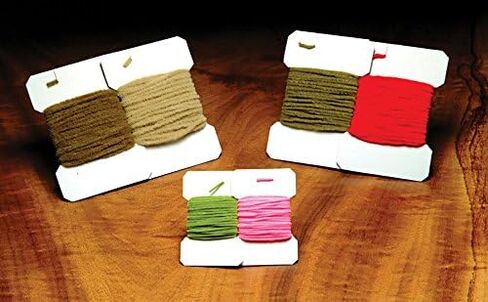 Hareline Fly Tying Ultra Chenille – Micro Size Chenille for Midges, Small Nymphs & Worm Flies in Saudi Arabia