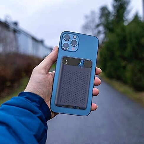 حامل بطاقة Biajiya لظهر الهاتف للوقوف Magsafe Magnetic Silicone Wallet متوافق مع iPhone17/16/15/14/13/21/21 in Kuwait