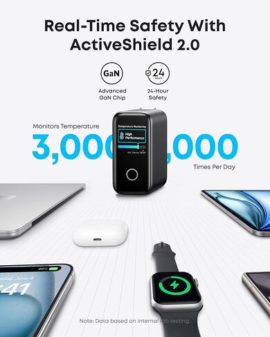 محطة إرساء Anker Prime TB5 ، 14-in-1 Thunderbolt 5 Dock & Anker Captop Charger ، 140W Max USB C Charger ، 4-Port Multi-Device Charging in Saudi Arabia