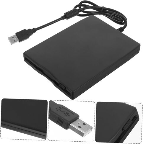 COHEALI USB External Floppy Drive for Notebook Desktop Multi- Support Portable Disk Reader USB Interface in Saudi Arabia