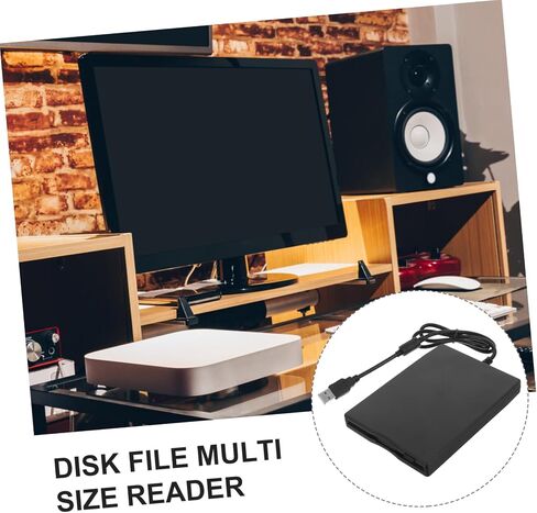 COHEALI USB External Floppy Drive for Notebook Desktop Multi- Support Portable Disk Reader USB Interface in Saudi Arabia