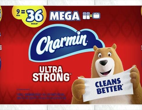 Charmin Ultra-Strong 2-Ply Toilet Paper, 297 Sheets Per Roll, Pack Of 6 Mega Rolls in Saudi Arabia