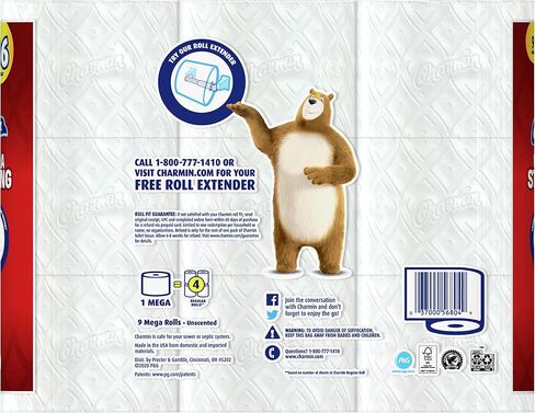 Charmin Ultra-Strong 2-Ply Toilet Paper, 297 Sheets Per Roll, Pack Of 6 Mega Rolls in Saudi Arabia