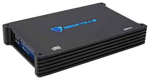 ROCKVILLE DB13 3000 واط الذروة/750W CEA تصنيف RMS Mono 2 OHM Amplifier+AMP KIT in Kuwait