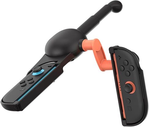 XHSESA Universal Fishing Rod Grip for Switch/OLED/Switch2 - Ergonomic Controller Handle with 360° Rotating Reel(Fishing Game Accessories) in Saudi Arabia