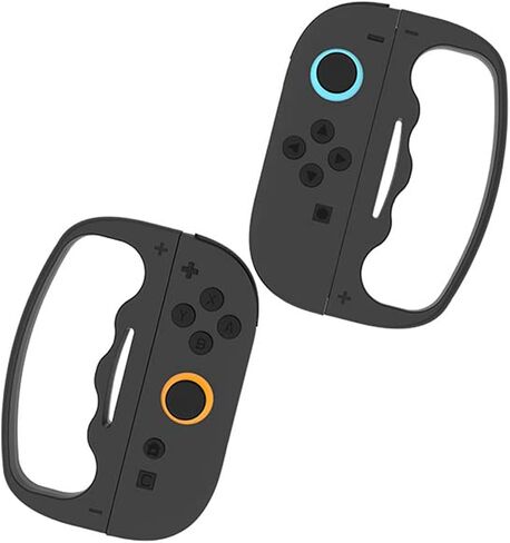 2pcs قبضة الملاكمة مع حبل يدوية لوحدات تحكم Switch 2 - مناسبة لألعاب الملاكمة وألعاب القتال (أسود) in Saudi Arabia