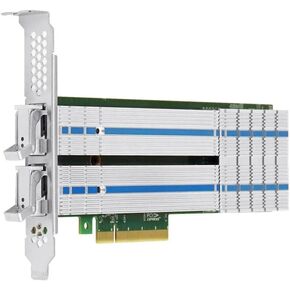 PCle x8 to 2P M.2 NVMe Adapter(Marvel 88NR2241B0 Based) in Saudi Arabia