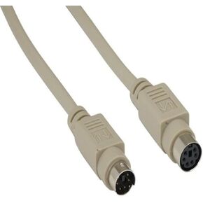 25 قدمًا من الذكور mini -din6 إلى أنثى لوحة المفاتيح PS & 2 in Kuwait