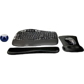Logitech MK670 Comfort Wave Wireless Wireless Keyboard & Mouse Combo Home Office Attالي النشط حزمة حديثة مع مكبر صوت بلوتوث ميني جام in Saudi Arabia