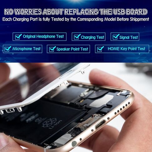 استبدال Samsung Galaxy A16 5G شحن الموصل Dock Dock لـ Samsung A16 5G A166P شحن ميناء استبدال لوحة الشاحن USB Flex Cable Assembly مع أدوات الإصلاح in Saudi Arabia