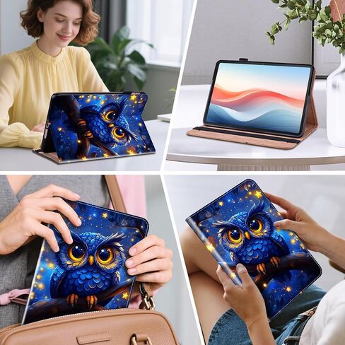 حالة ل Tab Idea Tab Pro 12.7 بوصة (TB-373FU/ TB-375FC) 2025 Tablet ، غطاء الورقة مع حامل متعدد الزوايا وحامل القلم ، الرخام الأرجواني in Kuwait