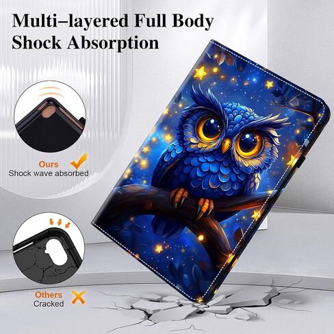 حالة ل Tab Idea Tab Pro 12.7 بوصة (TB-373FU/ TB-375FC) 2025 Tablet ، غطاء الورقة مع حامل متعدد الزوايا وحامل القلم ، الرخام الأرجواني in Kuwait