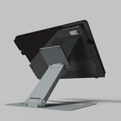 TABcare Anti-Theft Acrylic Case with EZ Foldable Aluminum Desktop Stand for Apple iPad 10 10.9", iPad 11"(Black) in Saudi Arabia