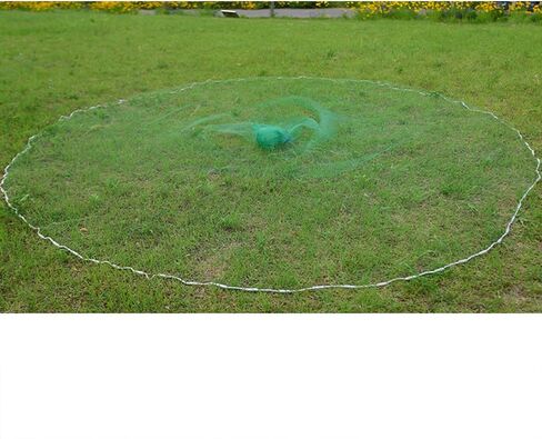 Easy Throw Cast Net for Fishing - Durable Fish Nets for Fishing with Smooth Casting, Perfect for Catching Fish, 8/9/10/12ft Radius in Kuwait