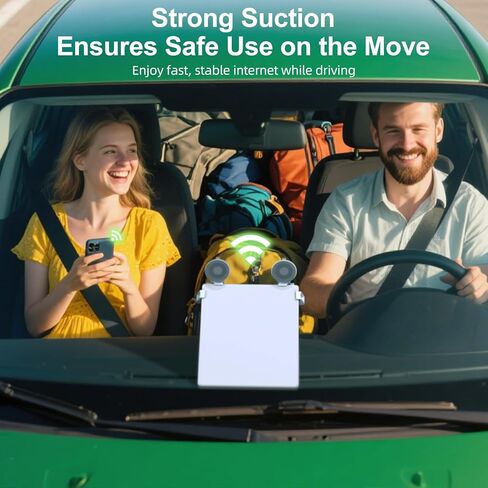 Starlink Mini Car Mount for Dashboard ، starlink mini onting acpsories للسيارة ، يضمن Linkoostar Car Saction Cup for Dashboard & Windshield إعدادًا مستقرًا أثناء القيادة in Kuwait