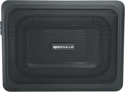 Rockville RW68CA 400w 6x8 Slim Under-Seat Powered Car/Truck Subwoofer+Amp Kit in Saudi Arabia