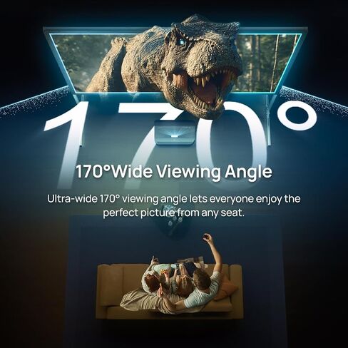 AWOL VISION Folding Outdoor Projector Screen with Stand (180 inches), Portable 16:9 4K HD Rear Front Movie Screen with Carry Bag for Theater Backyard Movie Night,Cinema School in Kuwait