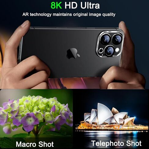 4 حزمة كاميرا العدسة واقي لجهاز iPhone 16 Pro Max iPhone 16 Pro iPhone 15 Pro Max iPhone 15 Pro iPhone 14 Pro Max iPhone 14 Pro ، ملحقات صديقة للحالة ، واقي شاشة الكاميرا HD HD in Saudi Arabia