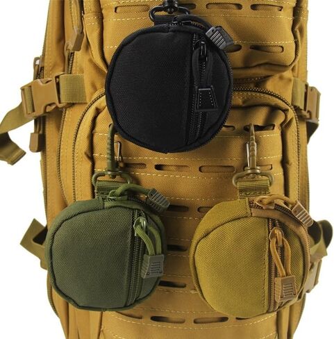 Small Tactical MOLLE Pouch - EDC Organizer for Coin/Wallet/Keys/Earphones in Saudi Arabia