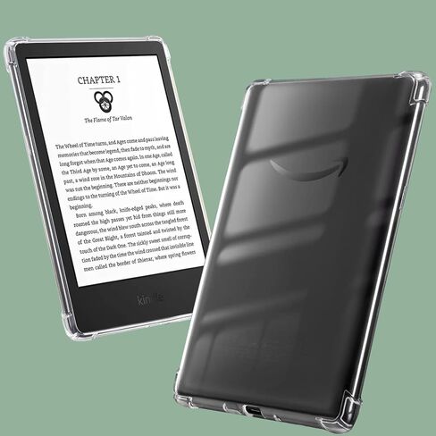حالة واضحة متوافقة مع Hanvon Clear 6 ، 6 بوصة Kindle 2024 و Ireader Neo 2 - غطاء شفاف ناعم للغاية ، حماية خفيفة الوزن ودائمة (واضح) in Kuwait