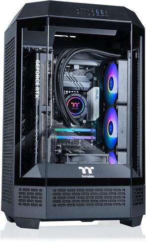 Thermaltake LCGS مفاعل I1470 ألعاب سطح المكتب (Intel Core ™ I9-14900KF ، 32GB 6000MT/S DDR5 RGB Memory ، NVIDIA GEFORCE® RTX 5070 ، 1TB NVME M.2 ، WIFI ، Windows 11) T3BK-B760-570-570 in Saudi Arabia