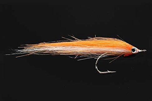 12 pcs 1/0 4cm High Carbon Hook Polar Fry Salmon Trout Sea Bass Steelhead in Kuwait