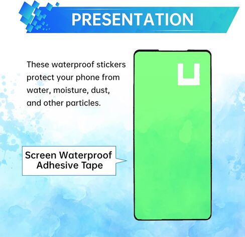 3PCS Waterproof Seal Sticker Tape for Samsung Galaxy S20 FE 5G Waterproof Screen Sealing Adhesive Tape Seal Sticker Glue Replacement Part for Galaxy s20 fe 5g SM-G781U SM-G781U1 in Saudi Arabia