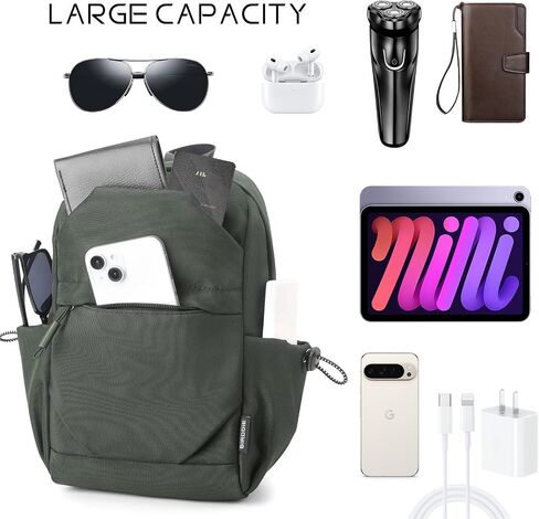 حقيبة حبال Crossbody Contrate الكتف على الظهر مع حزام كتف قابل للتحويل للسفر المشي لمسافات طويلة للتسوق الرياضة in Kuwait