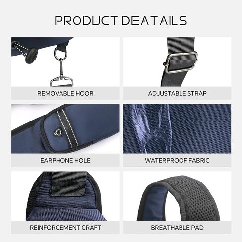 حقيبة حبال Crossbody Contrate الكتف على الظهر مع حزام كتف قابل للتحويل للسفر المشي لمسافات طويلة للتسوق الرياضة in Kuwait