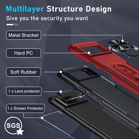 لـ Google Pixel 10/10 Pro Case مع حامي الشاشة + واقي عدسة الكاميرا ، غطاء واقٍ من الصدمات الثقيلة ، غلاف واقٍ كامل للجسم مبني على حامل حلقة معدنية قابلة للدوار ، 2025 Mint Green in Kuwait