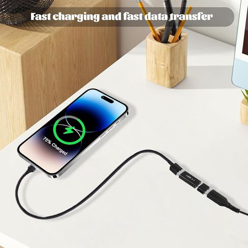 5pcs USB c to USB محول ومحولات OTG 2 ، usb c الأنثى إلى USB A أنثى مقرنة تحويل 10 جيجابت في الثانية USB3.1 إلى C موصل المحول ثنائي الاتجاه عالي السرعة. in Kuwait