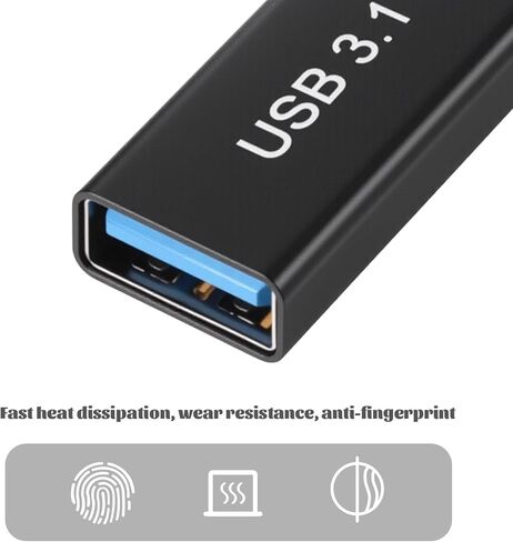 5pcs USB c to USB محول ومحولات OTG 2 ، usb c الأنثى إلى USB A أنثى مقرنة تحويل 10 جيجابت في الثانية USB3.1 إلى C موصل المحول ثنائي الاتجاه عالي السرعة. in Kuwait