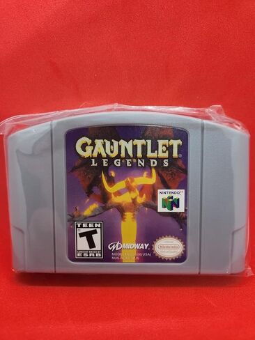 BrotheWiz Nintendo N64 Games Game Cartridge - Gauntlet Legends English Language for 64 bit USA Version Video Game Cartridge Console in Saudi Arabia