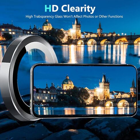 Zeking (2 Set for Motorola Razr 60/Razr 2025 Camera Lens Protector, Scratch-Resistant HD Clarity Ultra-Thin 9H Tempered Glass with Aluminum Edging, Individual Metal Lens Cover(Color) in Saudi Arabia