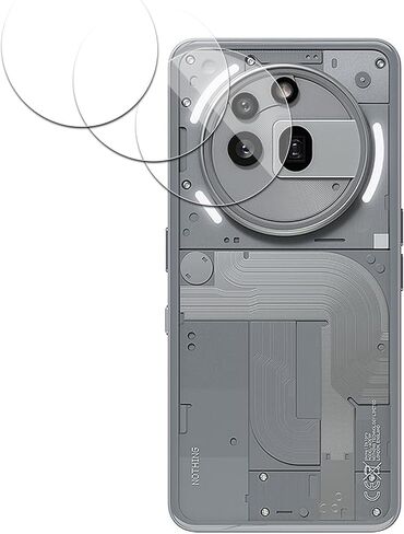 -3 Pack- Camera Lens Protector for Nothing Phone (3A) Pro 5G ، Film Glass Lens Movie [9H ، Anti-scratch ، HD ، Ultra Thin] Nothing Proper Camera Lens Protector in Kuwait