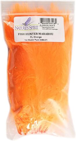 Nature's Spirit Fish Hunter Blood Quill Marabou Master 1 Ounce Pack in Saudi Arabia