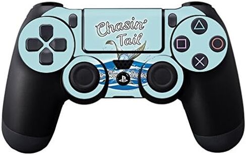 MightySkins Skin Compatible with Sony Playstation DualShock PS4 Controller – Chasin Tail | Protective, Durable, and Unique Vinyl wrap Cover | Easy to Apply, Remove | Made in The USA in Saudi Arabia