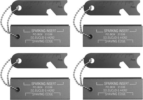 Magnesium Flint Fire Starter, Survival Fire Blocks with Striker for Camping/Hiking/Emergency in Saudi Arabia